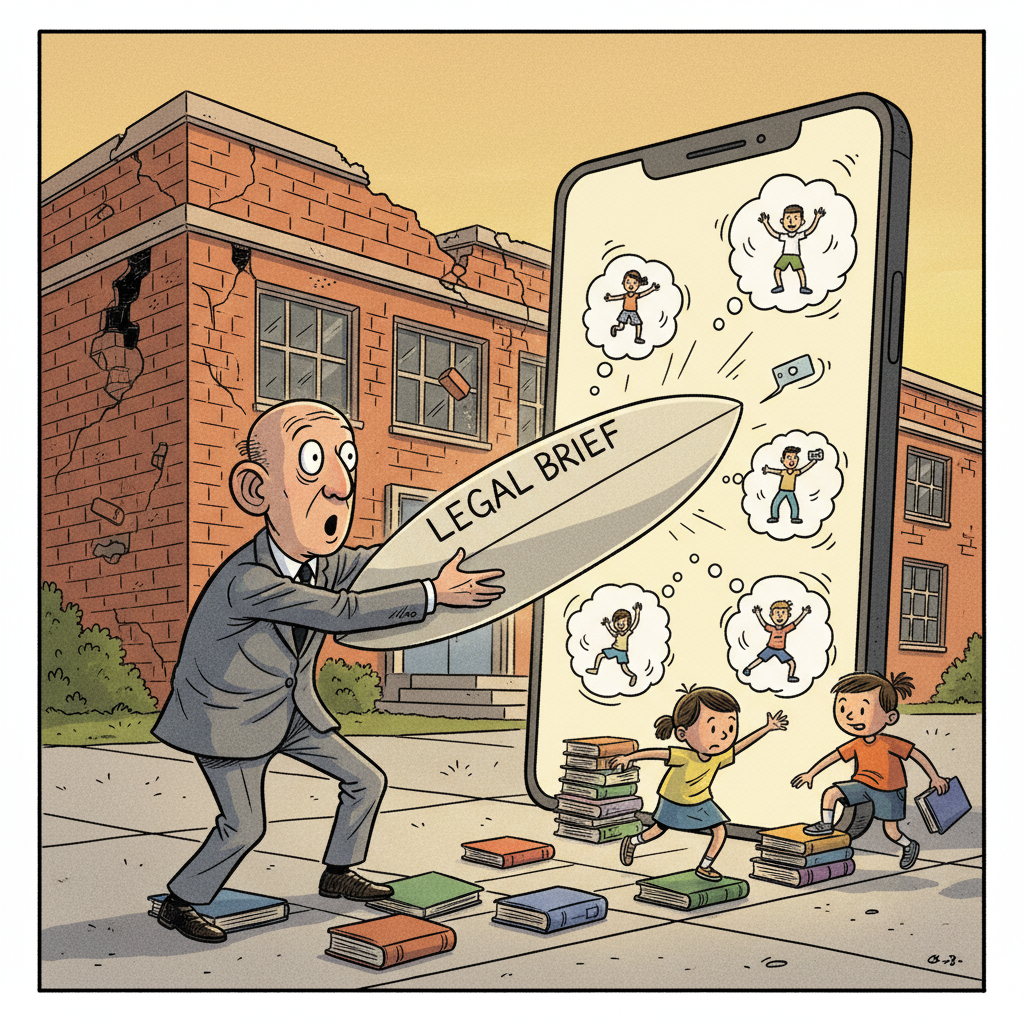 SCHOOL DISTRICT SUES SILICON VALLEY FOR BEING… SOCIAL?