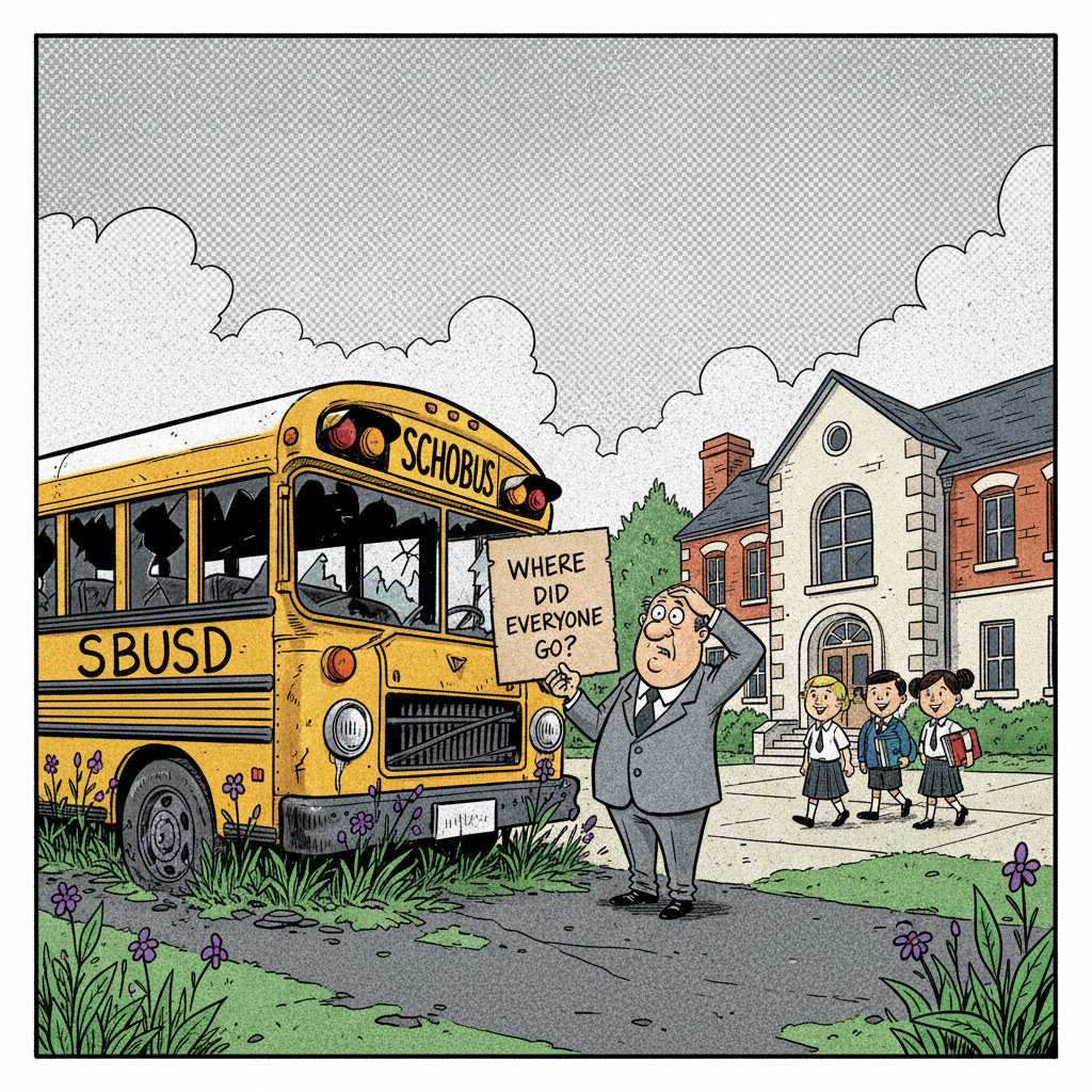 SCHOOLS OUT! SB UNIFIED CHASES TAX DOLLARS AS KIDS FLEE LEFTIST LUNACY
