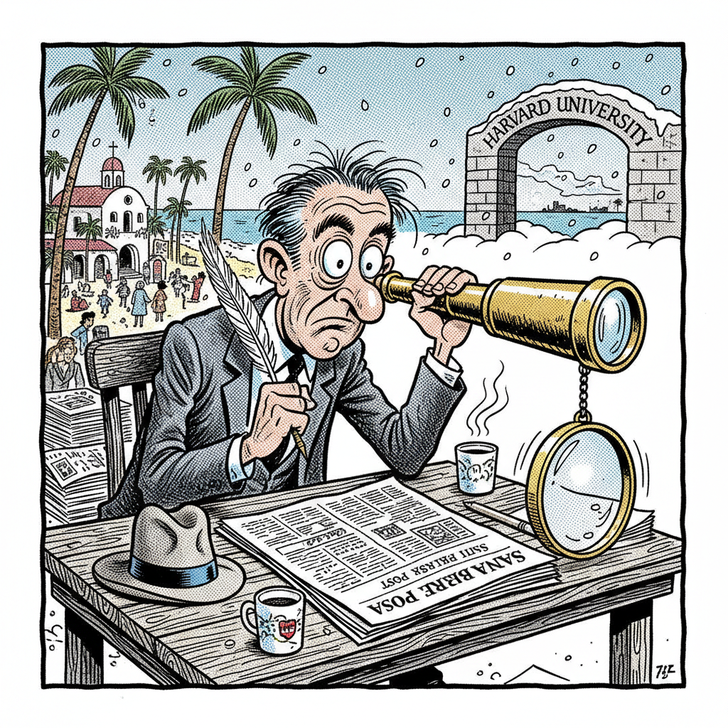 SO-CALLED JOURNALISM: INDY LOOKS AWAY FROM REAL NEWS TO GAZE AT CORNELL