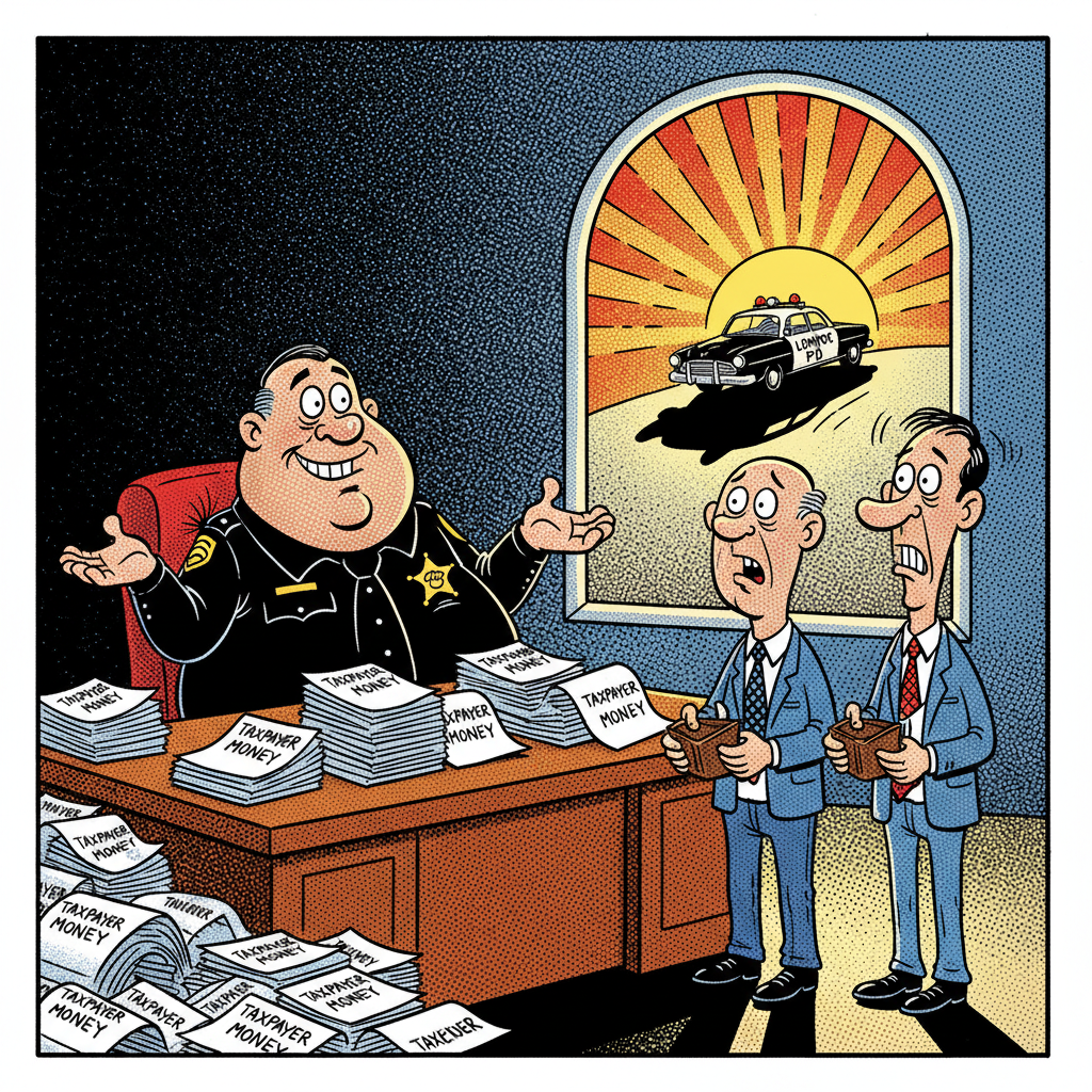 SOLVANG & BUELLTON: SHERIFF'S $$$ SHENANIGANS SEND TOWNS SCRAMBLING!