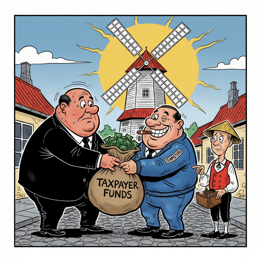 SOLVANG'S FAIRY TALE ENDS: CITY COUGHS UP FOR UNION THUGS, TAXPAYERS GET THE BILL