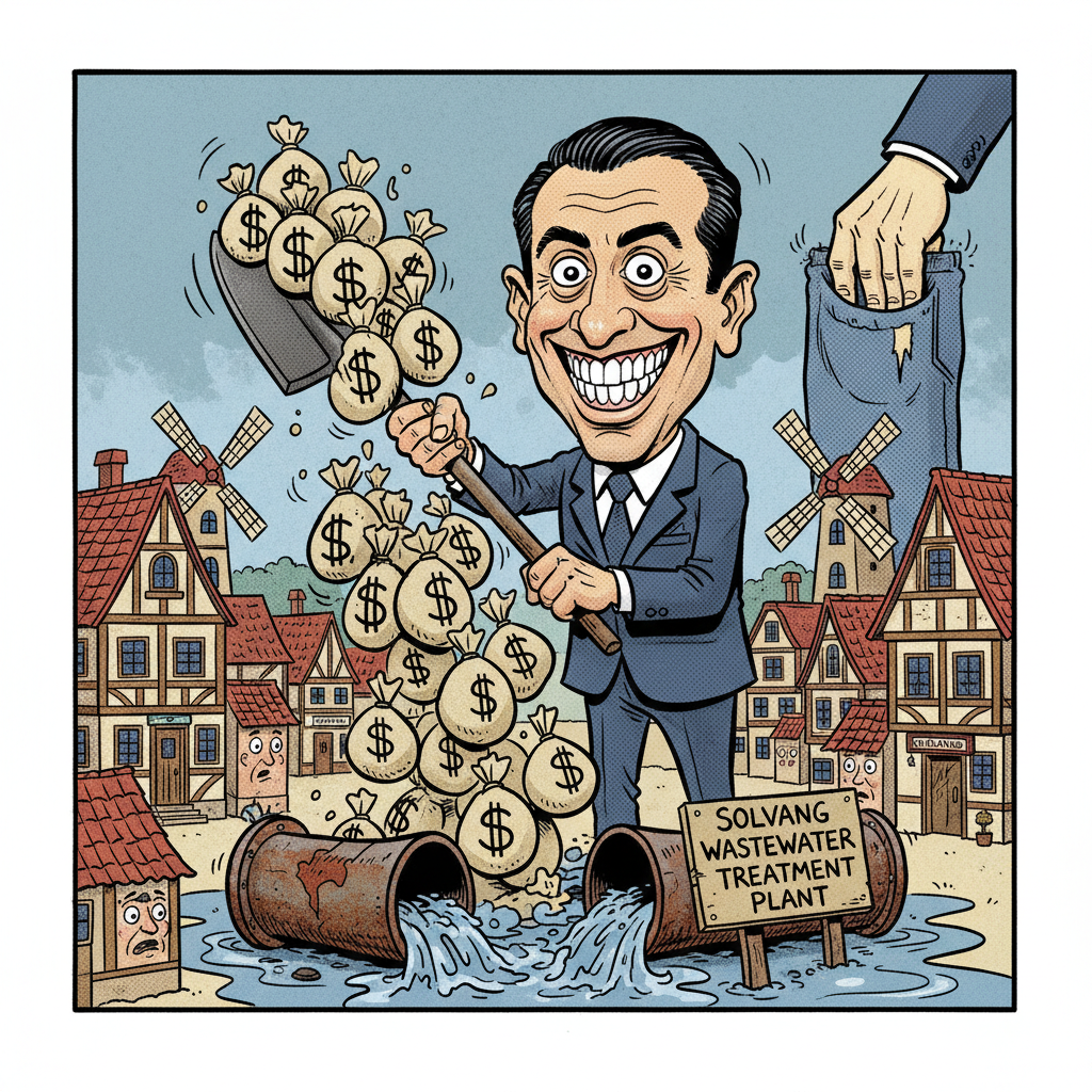 SOLVANG'S SEWER DREAMS: FEDERAL CASH FOR A DIRTY JOB