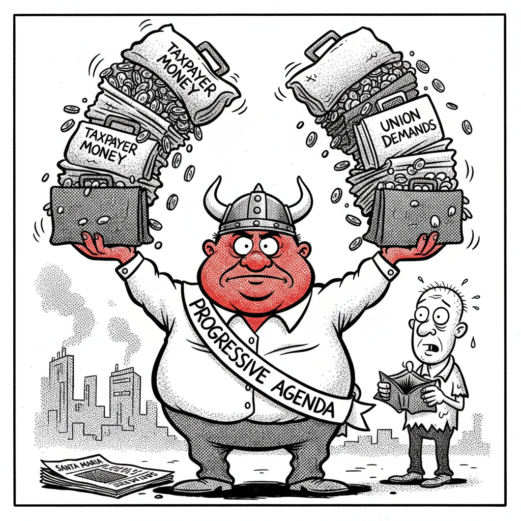 SOLVANG STRIKE: CITY HALL'S LATEST MASTERCLASS IN FISCAL FOLLY