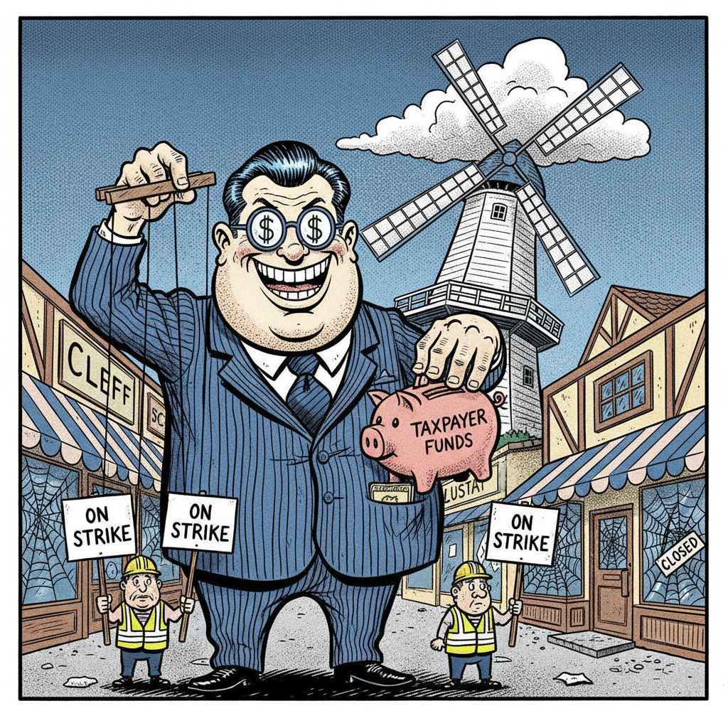 SOLVANG STRIKE SAGA: UNION BOSSES HOLDING WORKERS HOSTAGE FOR TAXPAYER DOLLARS!