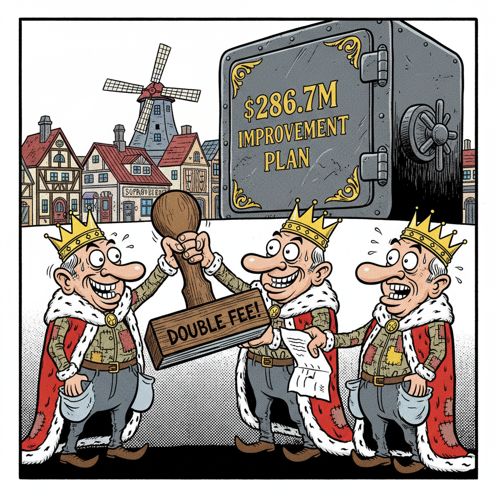 SOLVANG: 'WE'RE FROM THE GOVERNMENT, AND WE'RE HERE TO HELP... OURSELVES!'