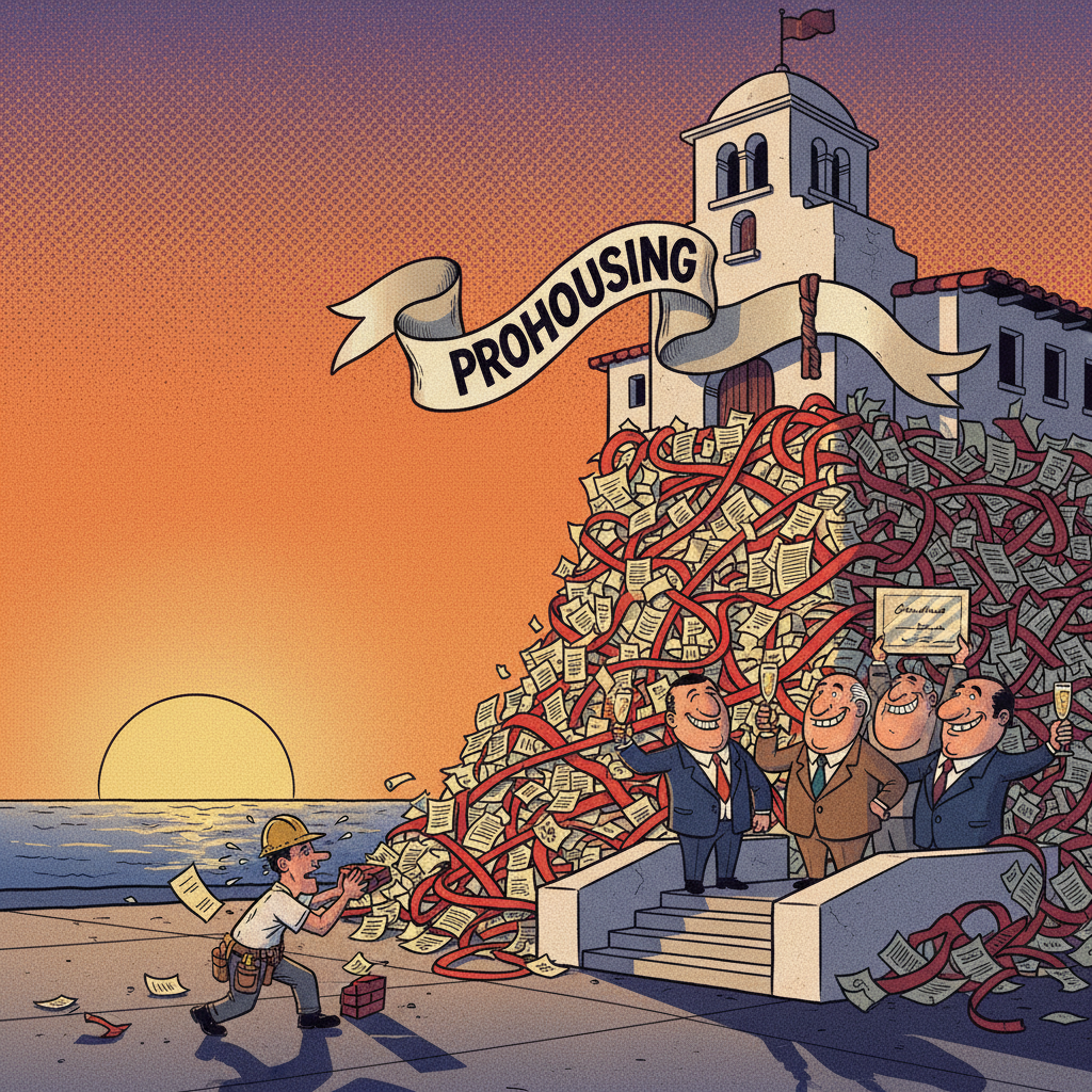 STATE DECLARES SANTA BARBARA 'PROHOUSING' FOR 'ACCELERATING' HOUSING... TO 1950S LEVELS!