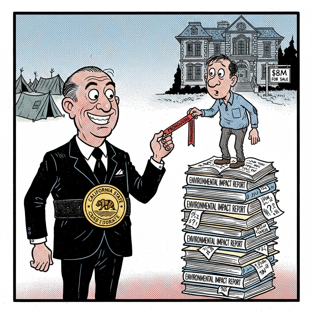 STATE HANDS OUT 'PROHOUSING' COOKIE TO SANTA BARBARA: PARTICIPATION TROPHY FOR FAILURE