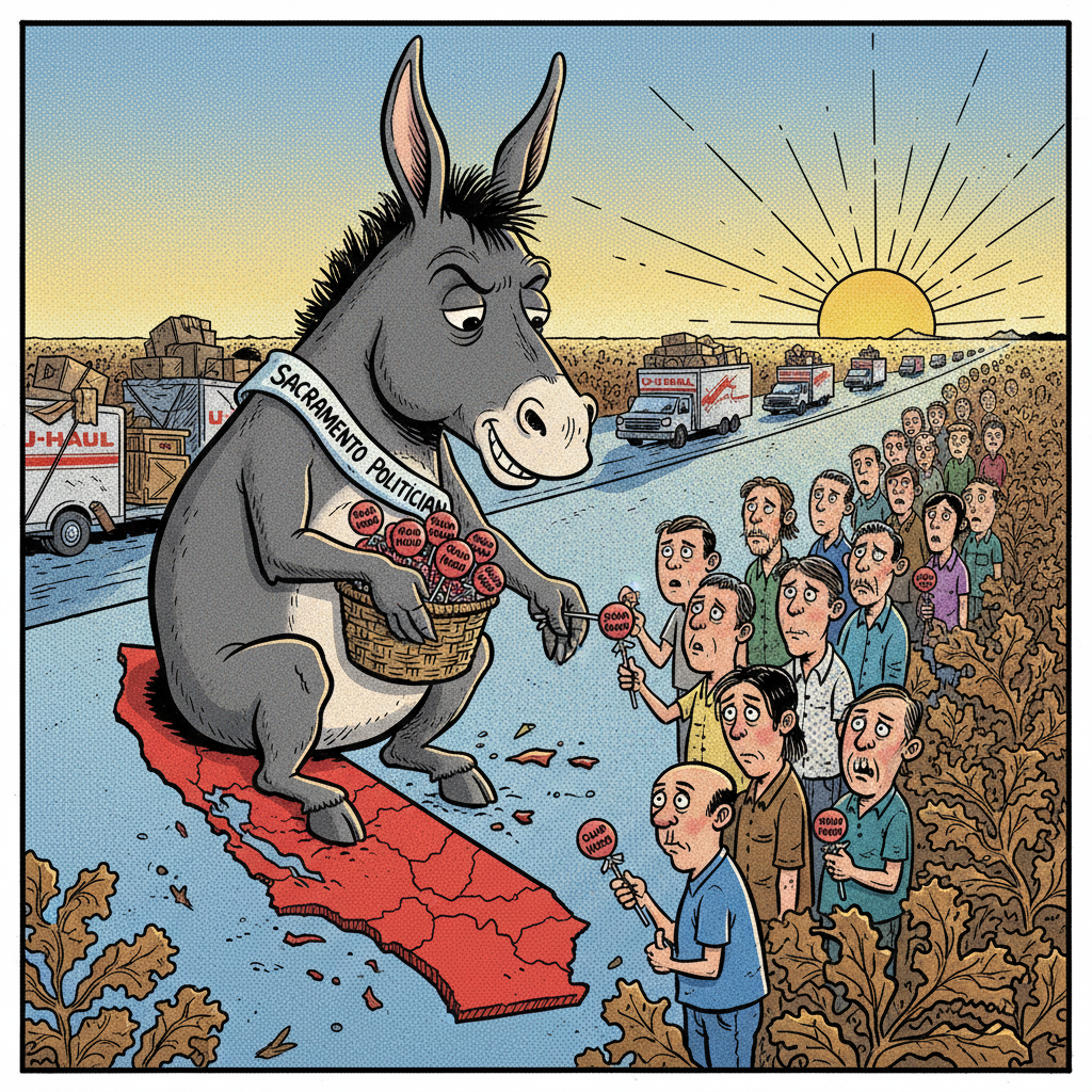 STATE OF CONFUSION: CALIFORNIANS GRIPE ABOUT MESS, VOTE FOR MORE MESS