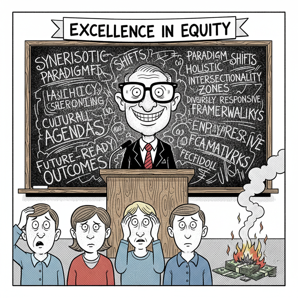STATE OF THE SCHOOLS? MORE LIKE STATE OF DENIAL!