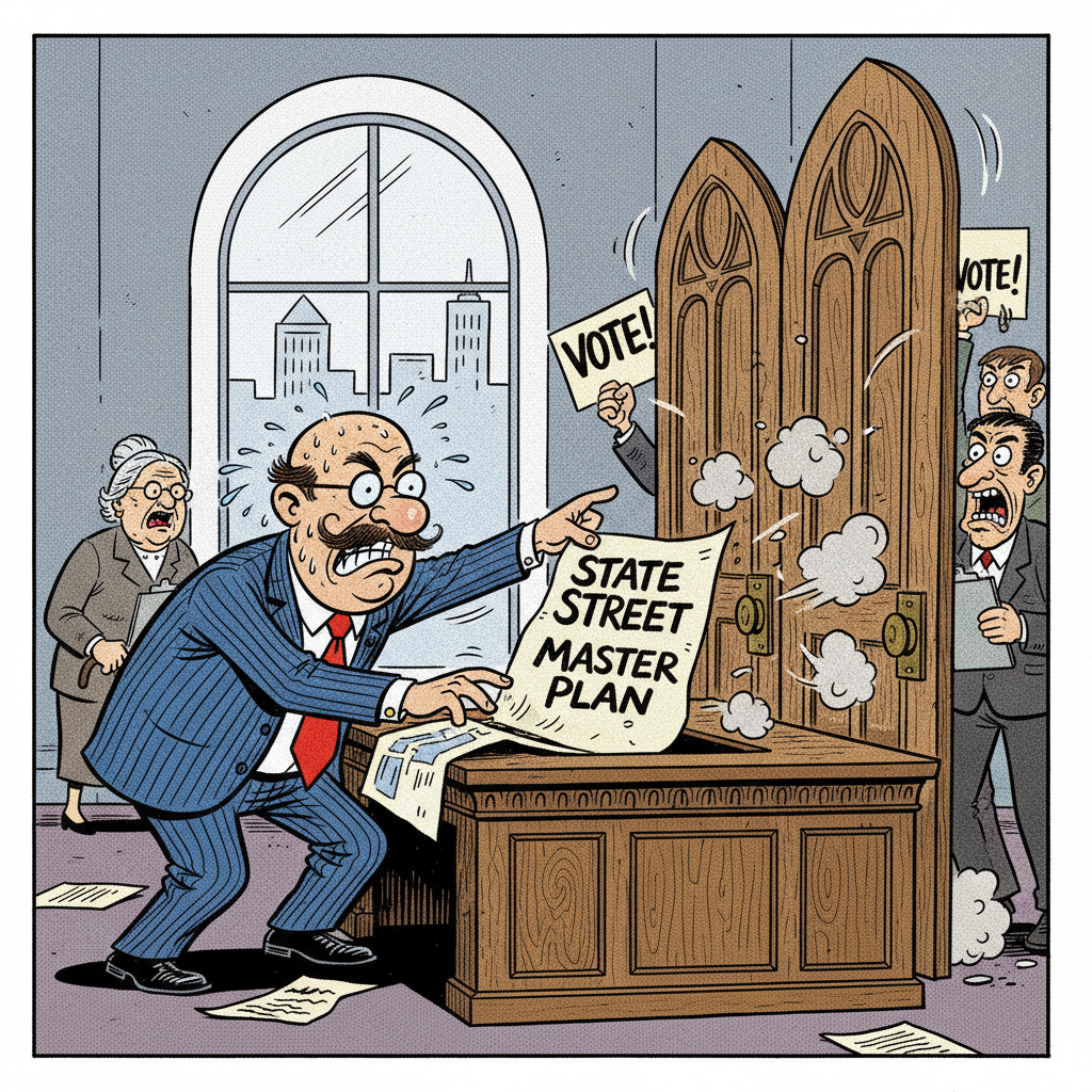 STATE STREET: ARE DEMS AFRAID OF DEMOCRACY OR JUST REALLY BAD PLANNERS?