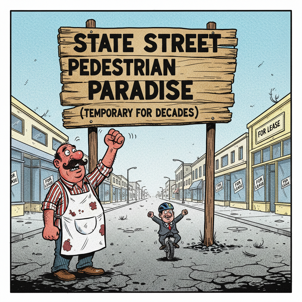 STATE STREET BLUES: COUNCIL’S ‘EXPERIMENT’ AVOIDABLE AS TAXPAYER’S WALLET!