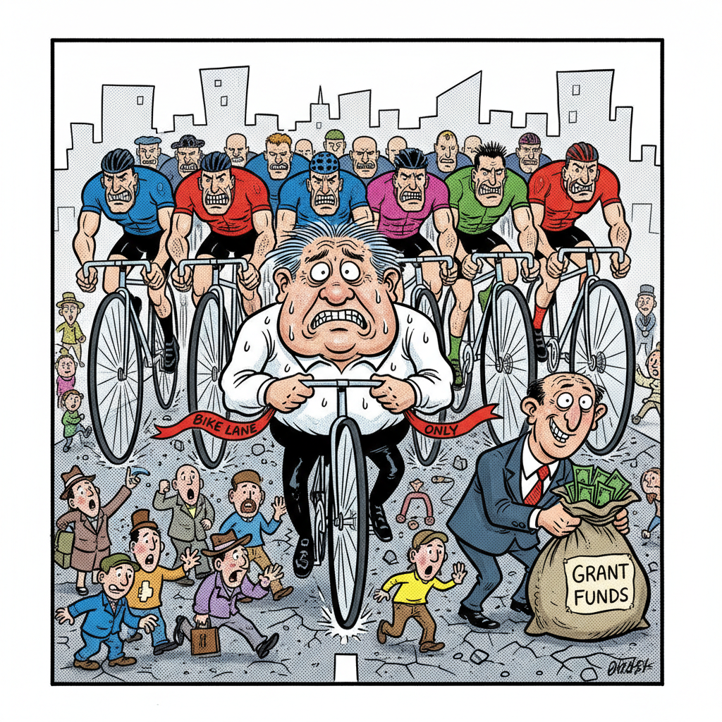 STATE STREET FIASCO: BIKE MAFIA DEMANDS DICTATORSHIP OVER PEDESTRIANS!