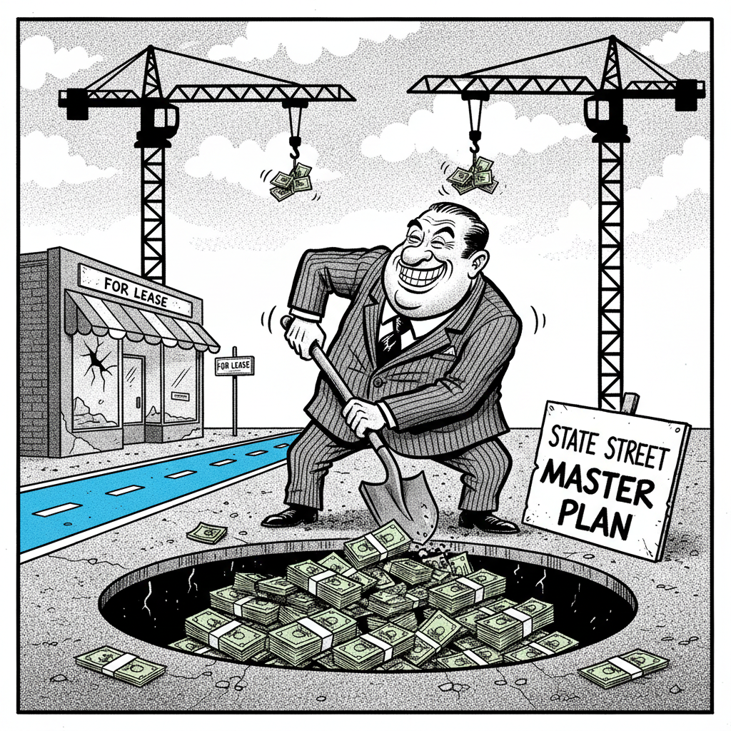 STATE STREET: IT'S NOT BROKEN, SO THE LEFT WILL 'FIX' IT FOR $95 MILLION!