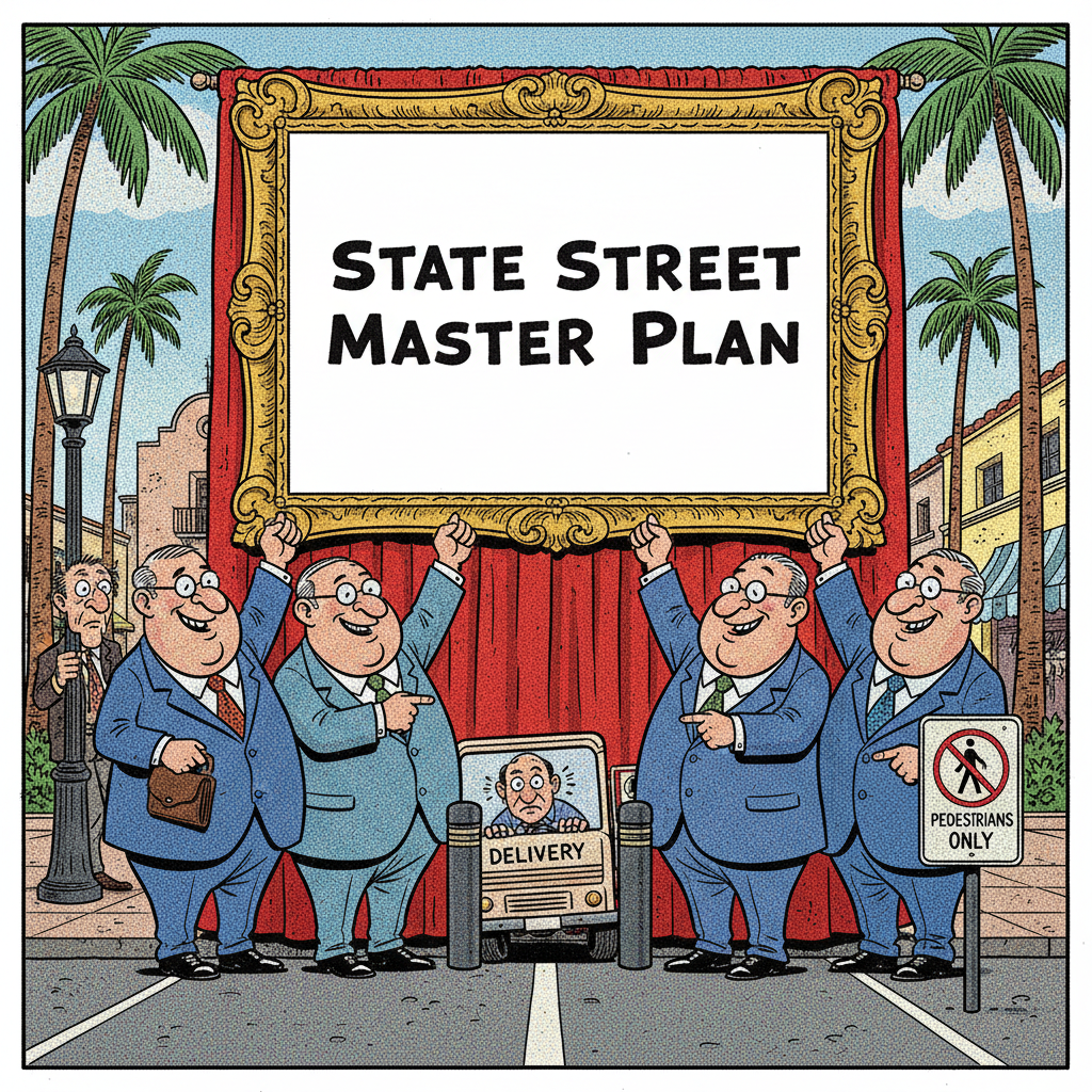 STATE STREET MASTER PLAN: A MILLIONAIRE'S PLAYGROUND OR JUST MORE PAPER?