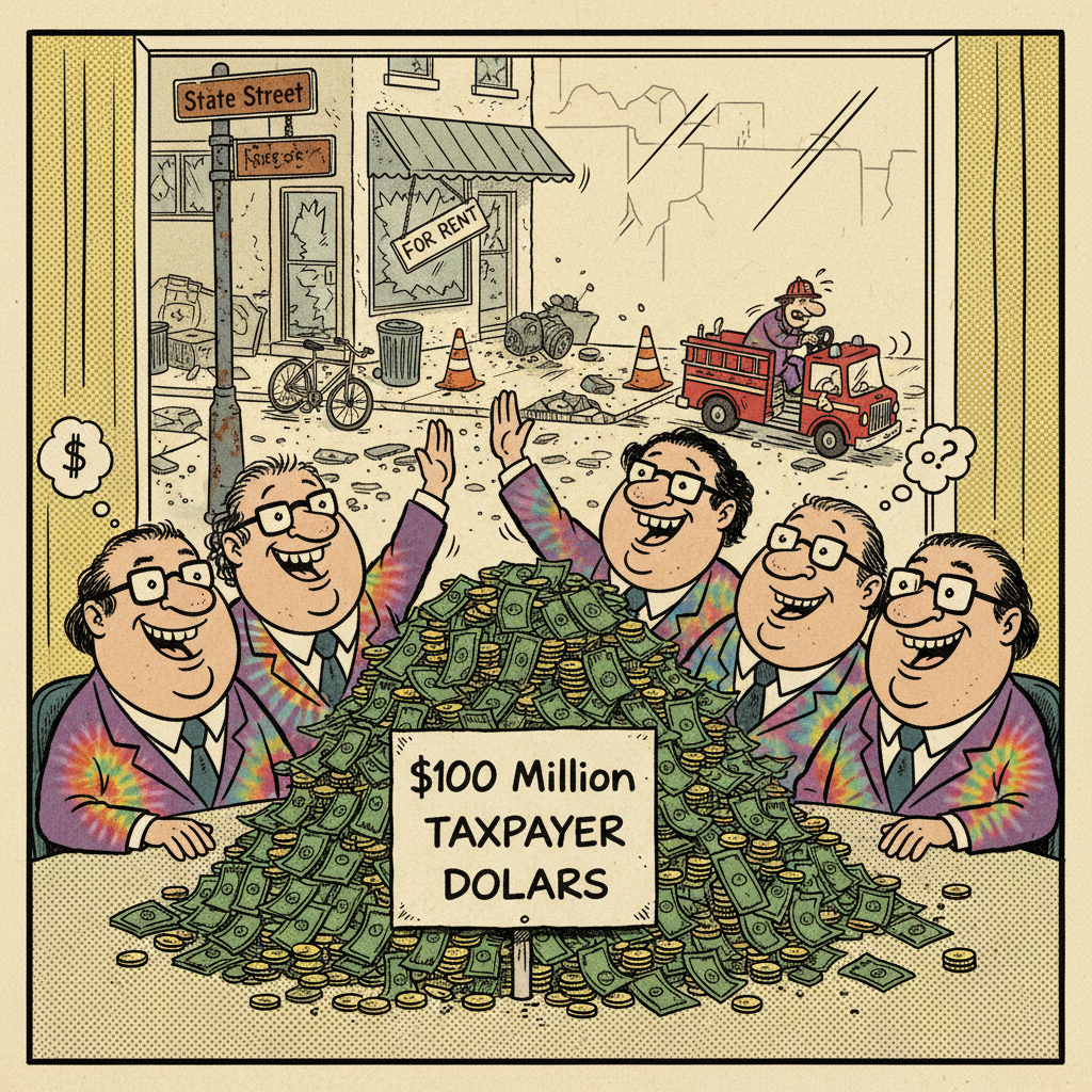 STATE STREET: 'MASTER PLAN' IS MASTERCLASS IN GOVERNMENT INCOMPETENCE