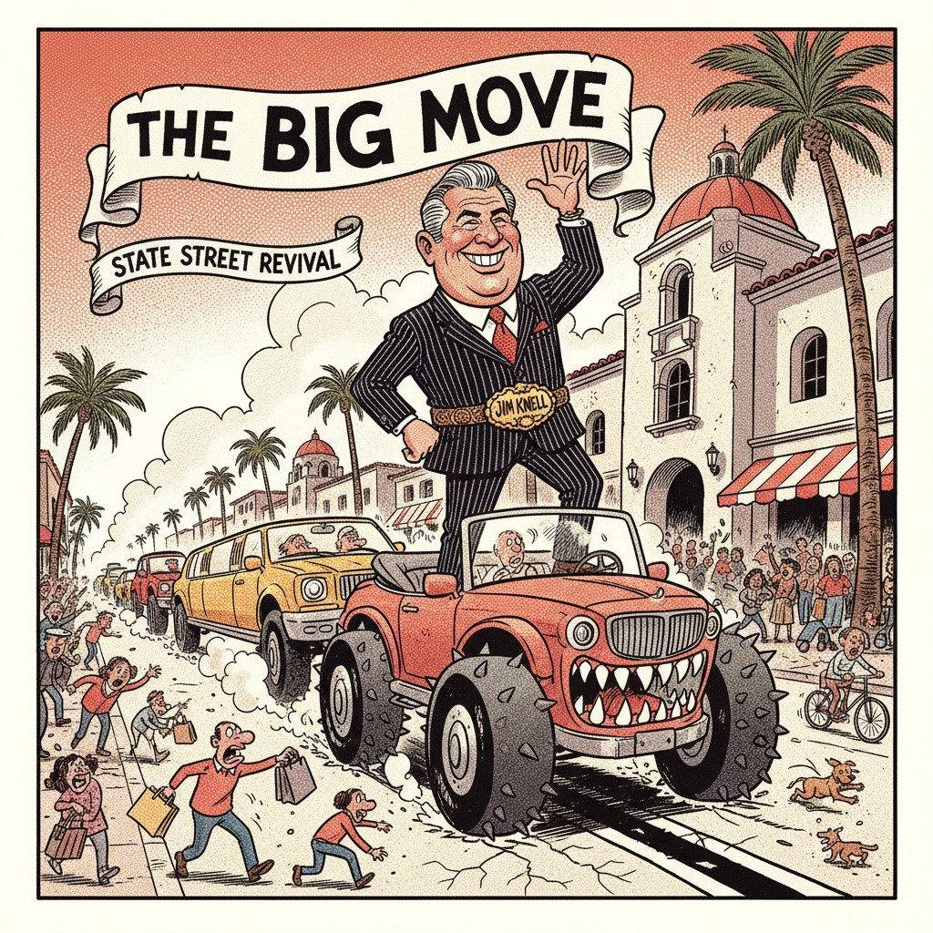 STATE STREET: PEDESTRIAN PARADISE OR PARKING LOT PATRIOTS? MOGUL MELDS METHOD!