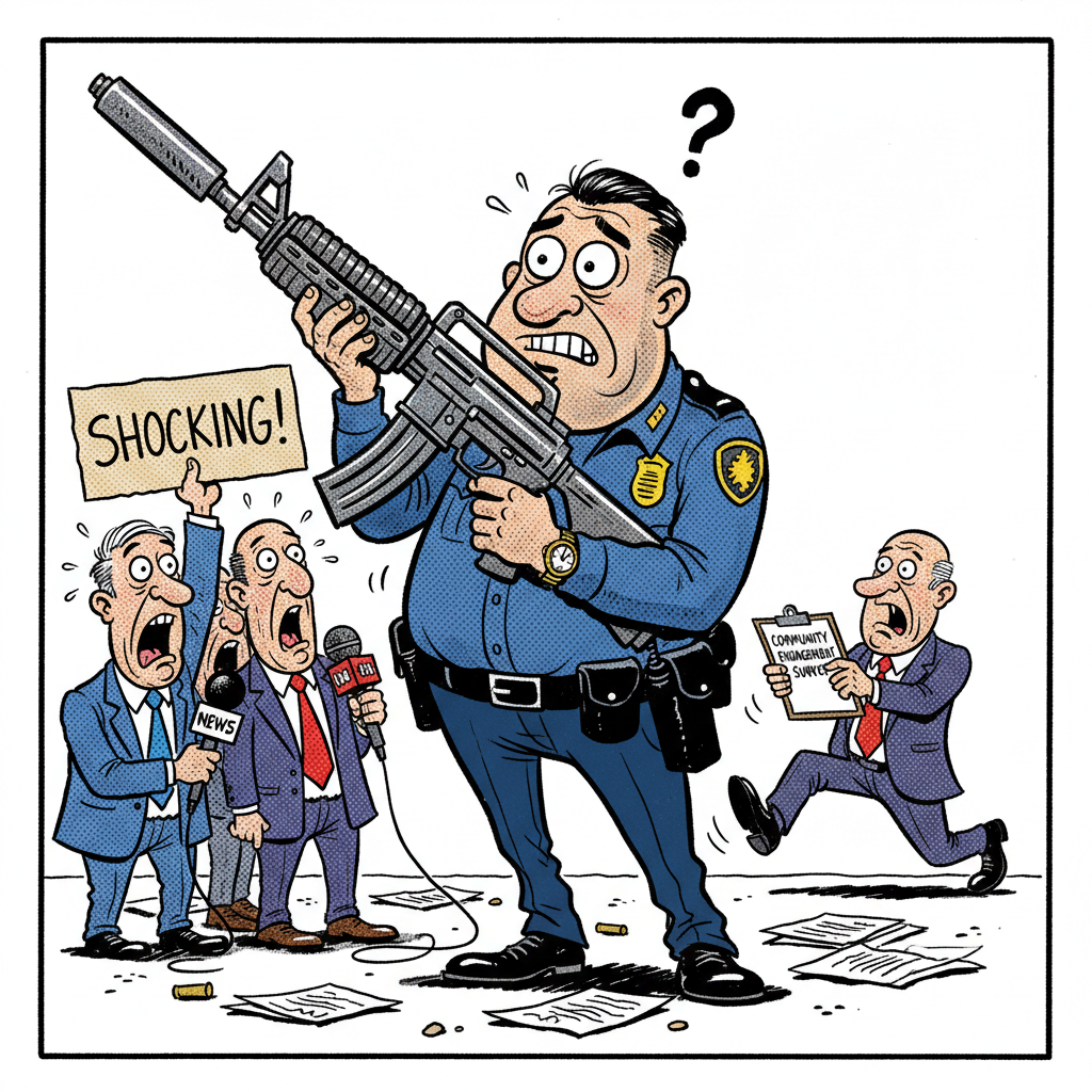 STOP THE PRESSES! COPS DO COP STUFF! NEWS AT 11!