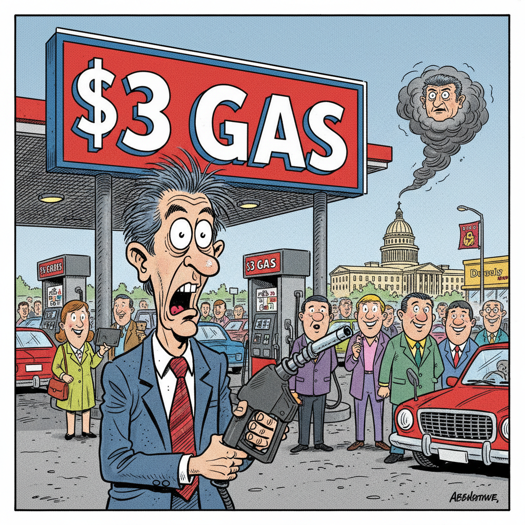 STOP THE PRESSES! GAS UNDER $7! HILTON'S MIRACLE EXPOSES ALBANY'S FUEL HEIST!