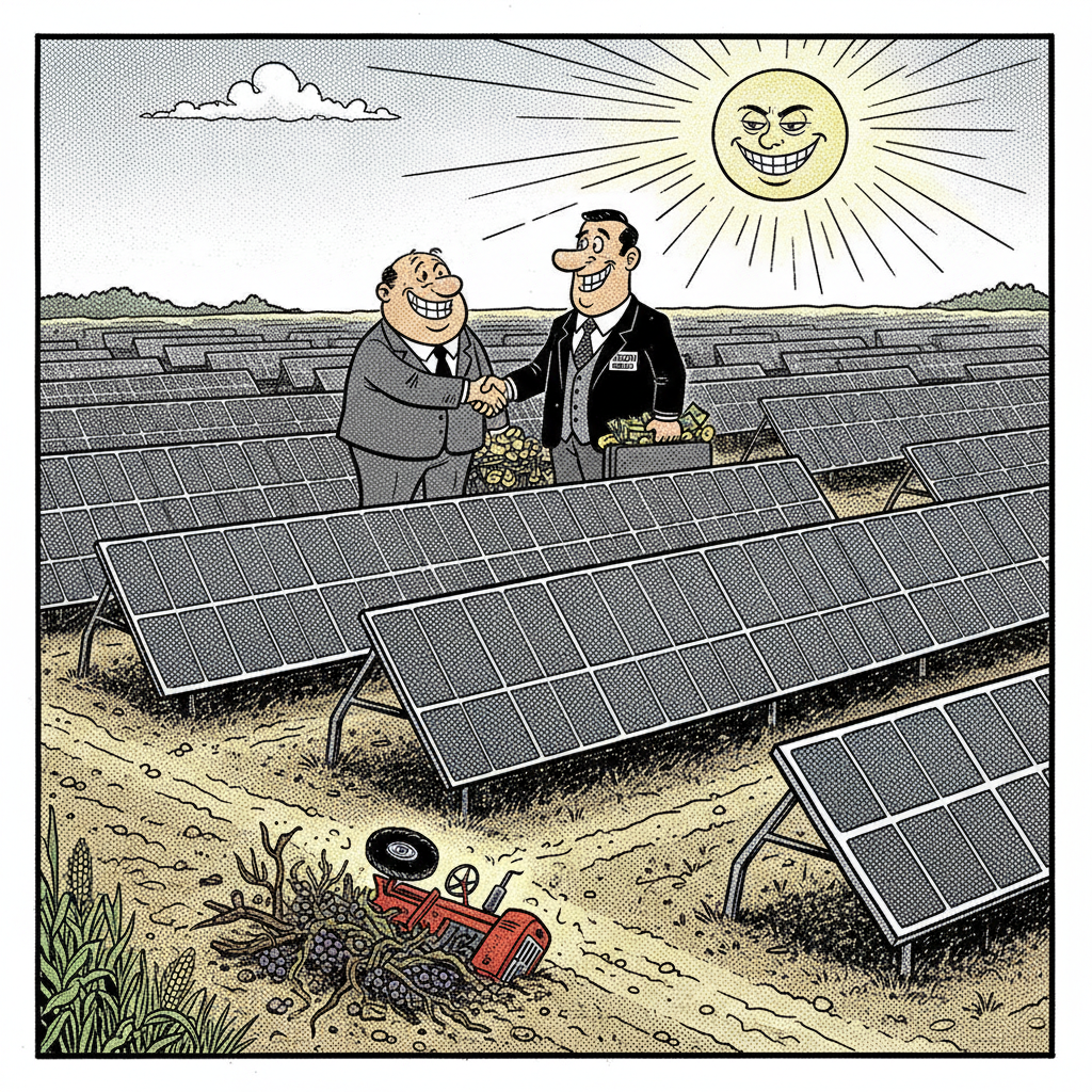 SUN-SOAKED BOONDOGGLE: SUPERVISORS GIVE THE GREEN LIGHT TO UNGREENING SB