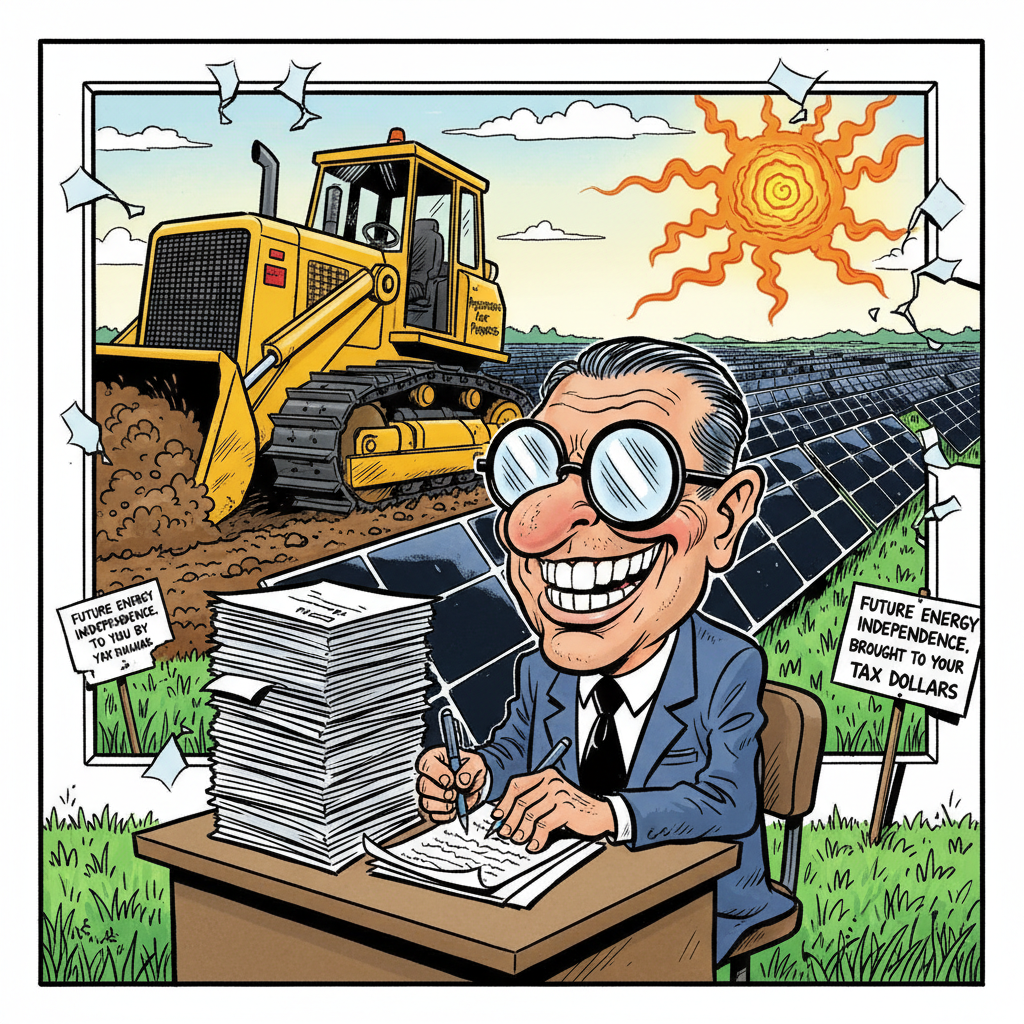 SUN-SOAKED SOCIALISM: SUPERVISORS SHIELDING SOLAR SHADY DEALS?