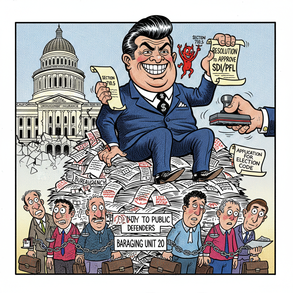SUPERVISORS' BUREAUCRATIC BLATHER: MORE CASH FOR DEFENDERS!
