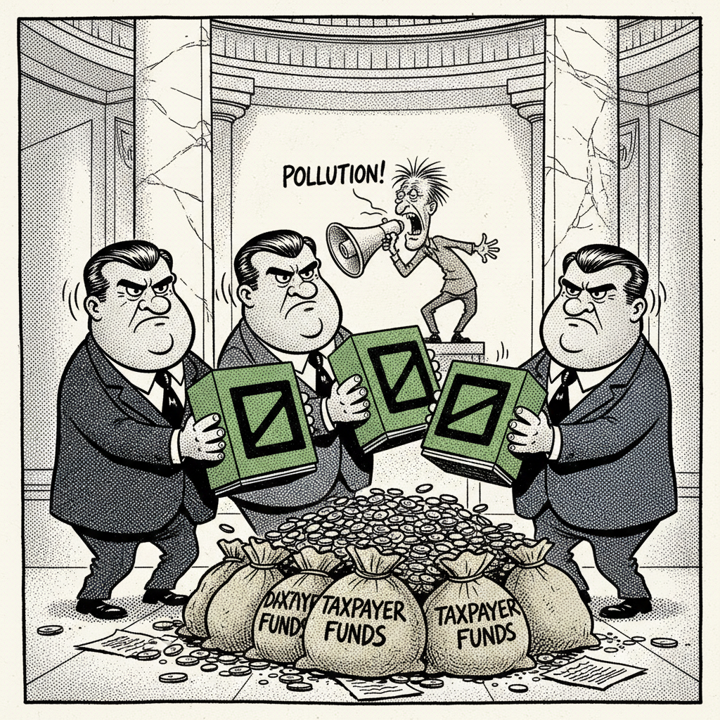 SUPERVISORS CAPPS, LEE, HARTMANN VOTE TO 'POLLUTE' — BUT WITH TAXPAYER CASH!