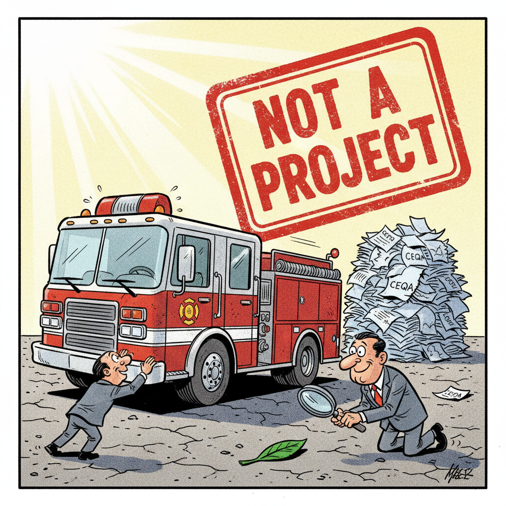SUPERVISORS' FIREFIGHTER FETISH: OLD ENGINE GETS NEW LIFE (ON PAPER)