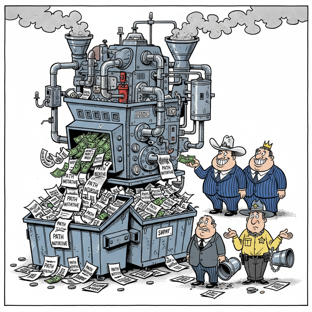 SUPERVISORS GREENLIGHT $1.3M 'PATH' TO BUREAUCRATIC BLISS!