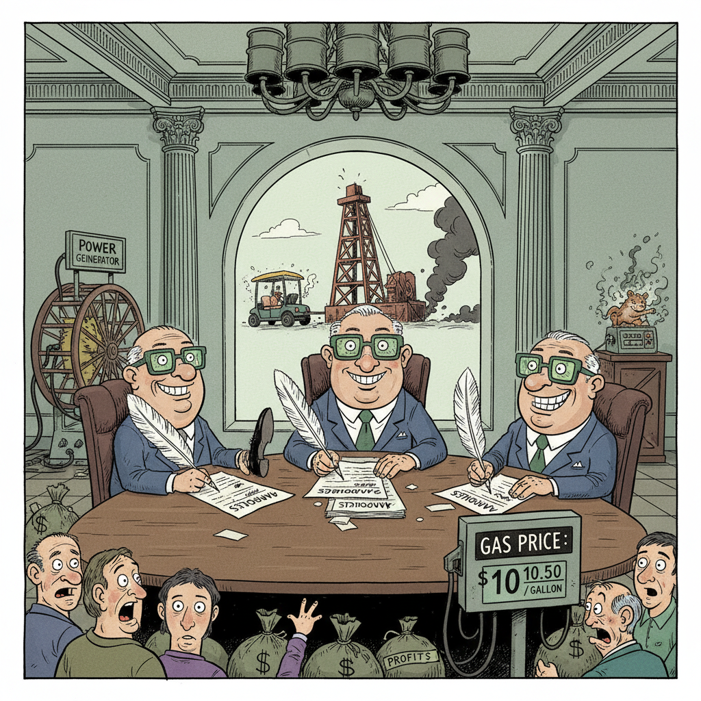 SUPERVISORS GREENLIGHT BANKRUPTCY, SAY 'SO LONG, FOSSIL FUELS!'
