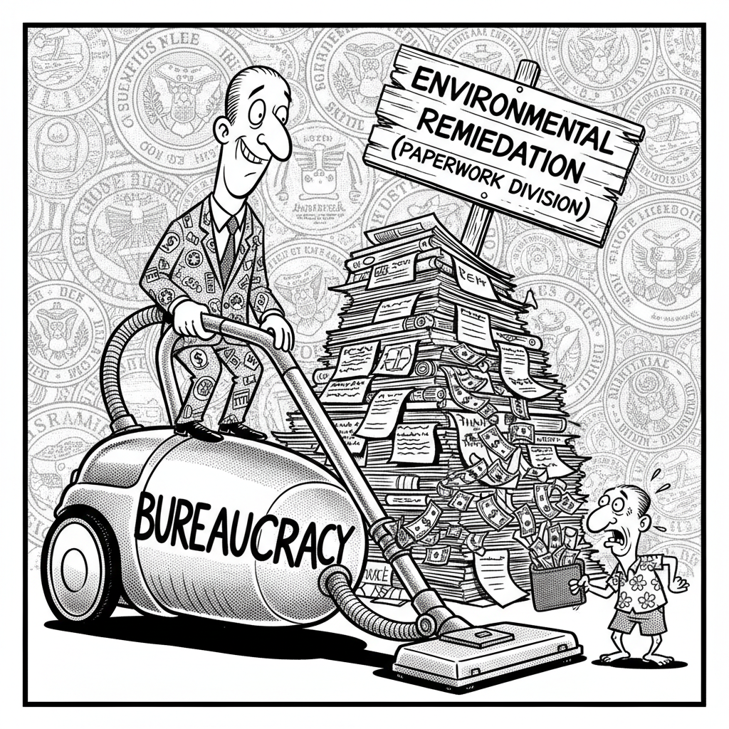 SUPERVISORS INITIATE MULTI-MILLION DOLLAR 'CLEANUP' FOR... PAPERWORK?