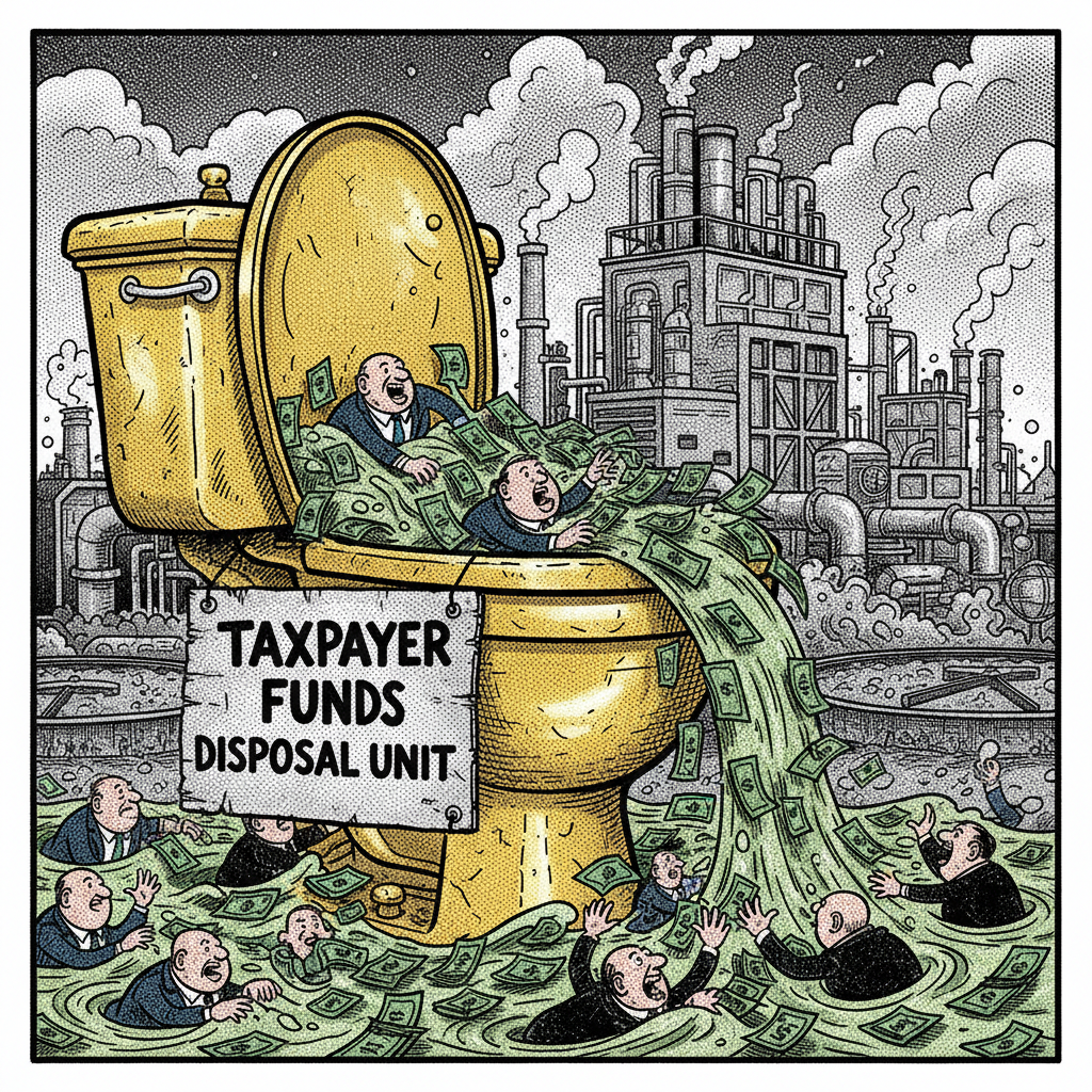 SUPERVISORS INK ANOTHER SEWER DEAL! DO YOU SMELL TAX DOLLARS GOING DOWN THE DRAIN?