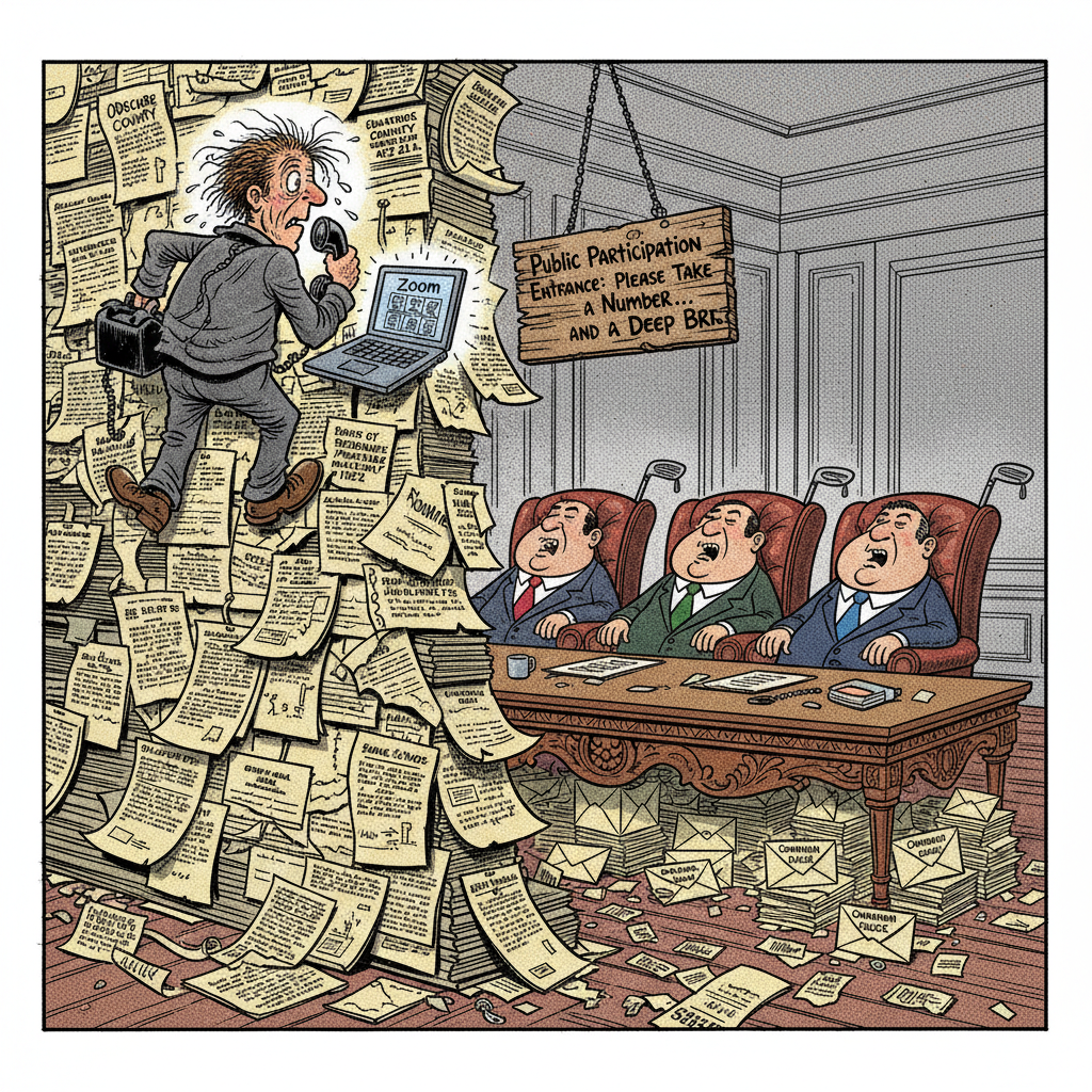 SUPERVISORS' ‘PARTICIPATION’ MEANS DON'T DISTURB THE ELITES' POWER NAP