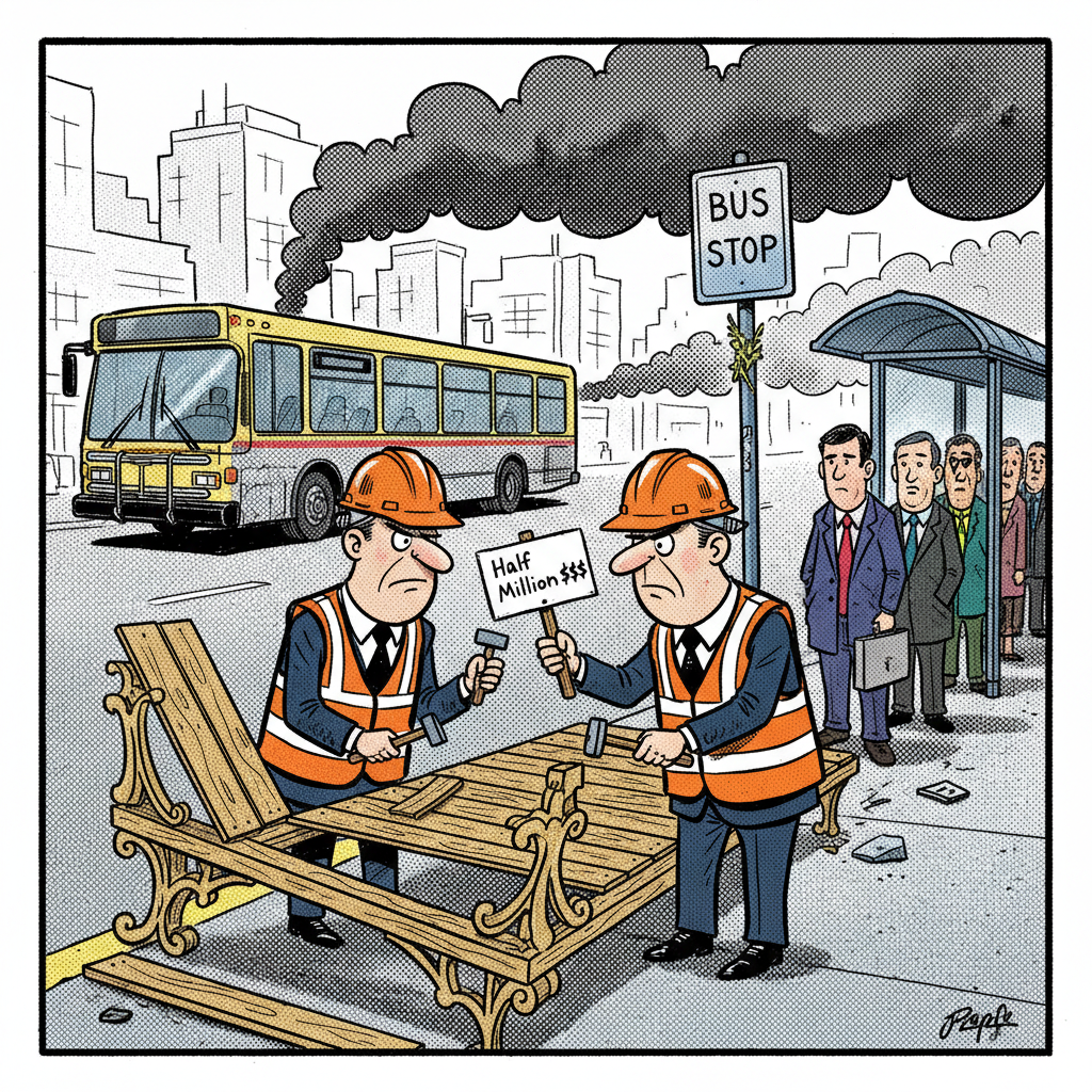 SUPERVISORS' PEDLETS: ANOTHER HALF-MILLION BUCKS DOWN THE DRAIN!