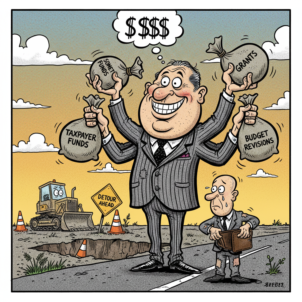 SUPERVISORS 'REVISE' BUDGET? MORE LIKE RAIDING THE PIGGY BANK AGAIN!