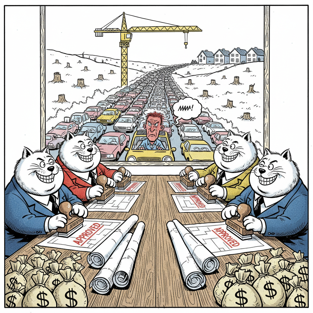 SUPERVISORS RUBBER-STAMP DEVELOPMENT, DRIVE-BY RESIDENTS BE DAMNED!