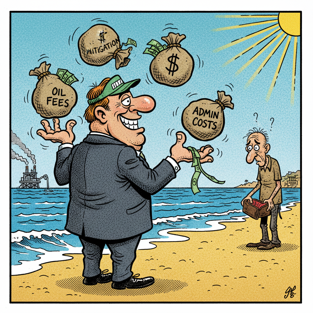 SUPERVISORS' SHELL GAME: OIL FEES FOR 'MITIGATION' REALLY FUND... WHAT, EXACTLY?