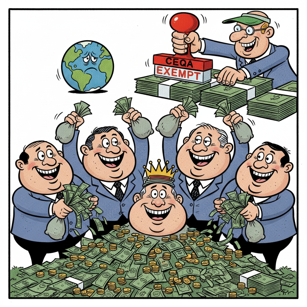 SUPERVISORS SHOWER BUREAUCRATS WITH CASH, CALL IT 'ENVIRONMENTALLY NEUTRAL'