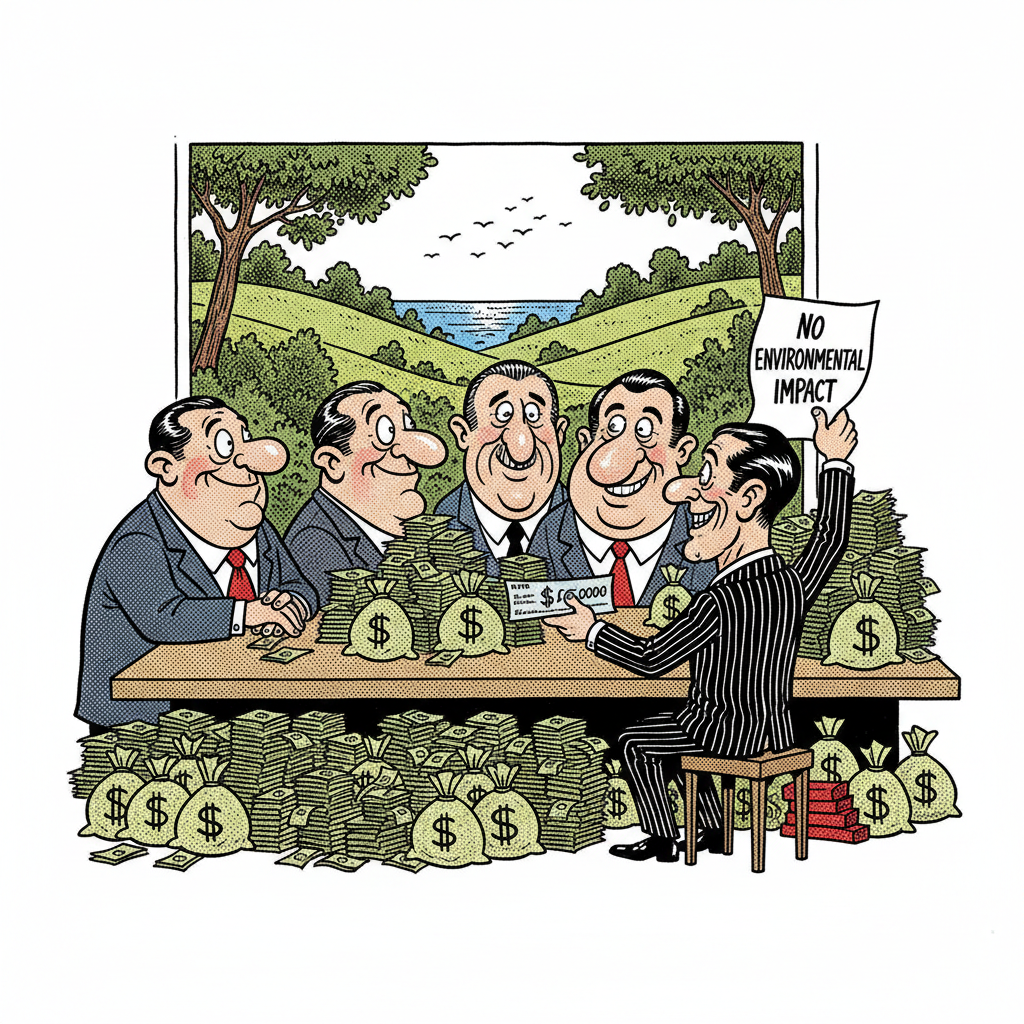 SUPERVISORS SPEND ANOTHER $30K FOR LAWYERS TO NOT DO ENVIRONMENTAL STUFF