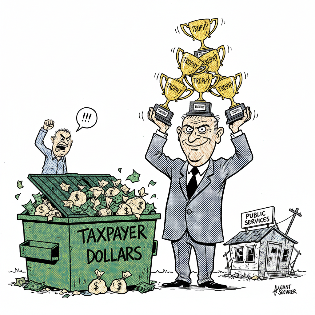 SUPERVISORS SPEND TAX DOLLARS TO AWARD THEMSELVES 'PARTICIPATION TROPHIES'!