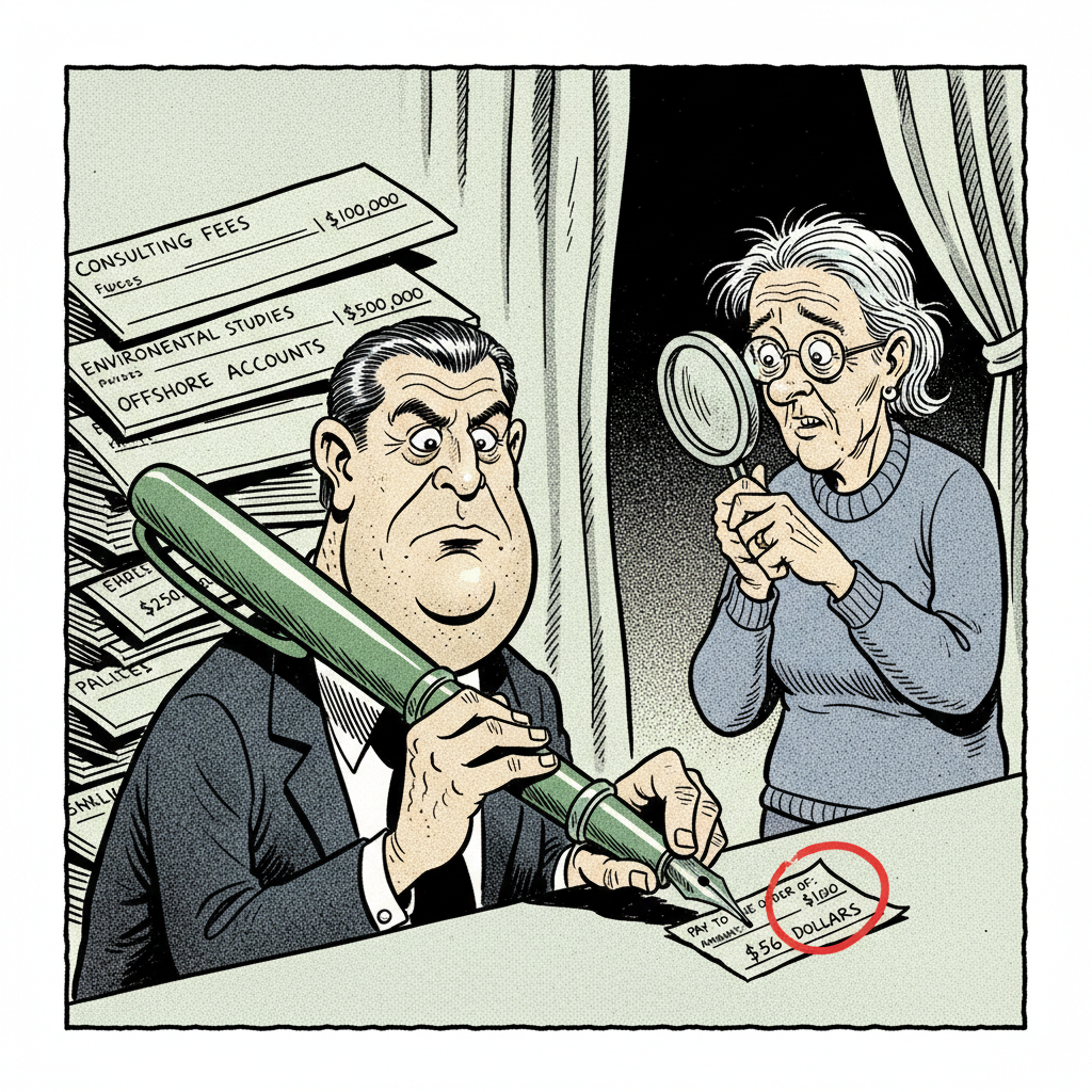 SUPERVISORS THROW PENNIES AT 'AGING' PROBLEM WHILE THE REAL MONEY VANISHES