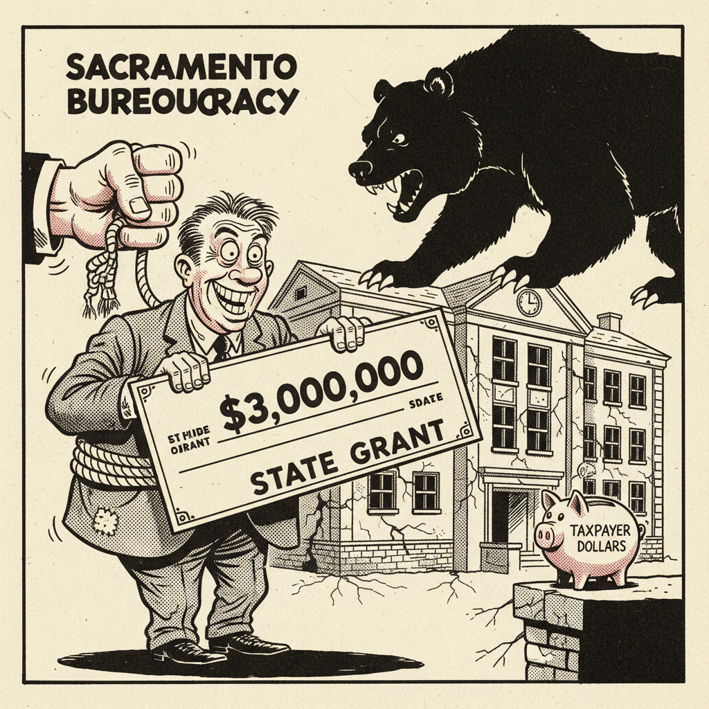 SURPRISE! SACRAMENTO GIVES SBUSD $3 MILLION. TAXPAYERS, MEET YOUR NEW BILL!