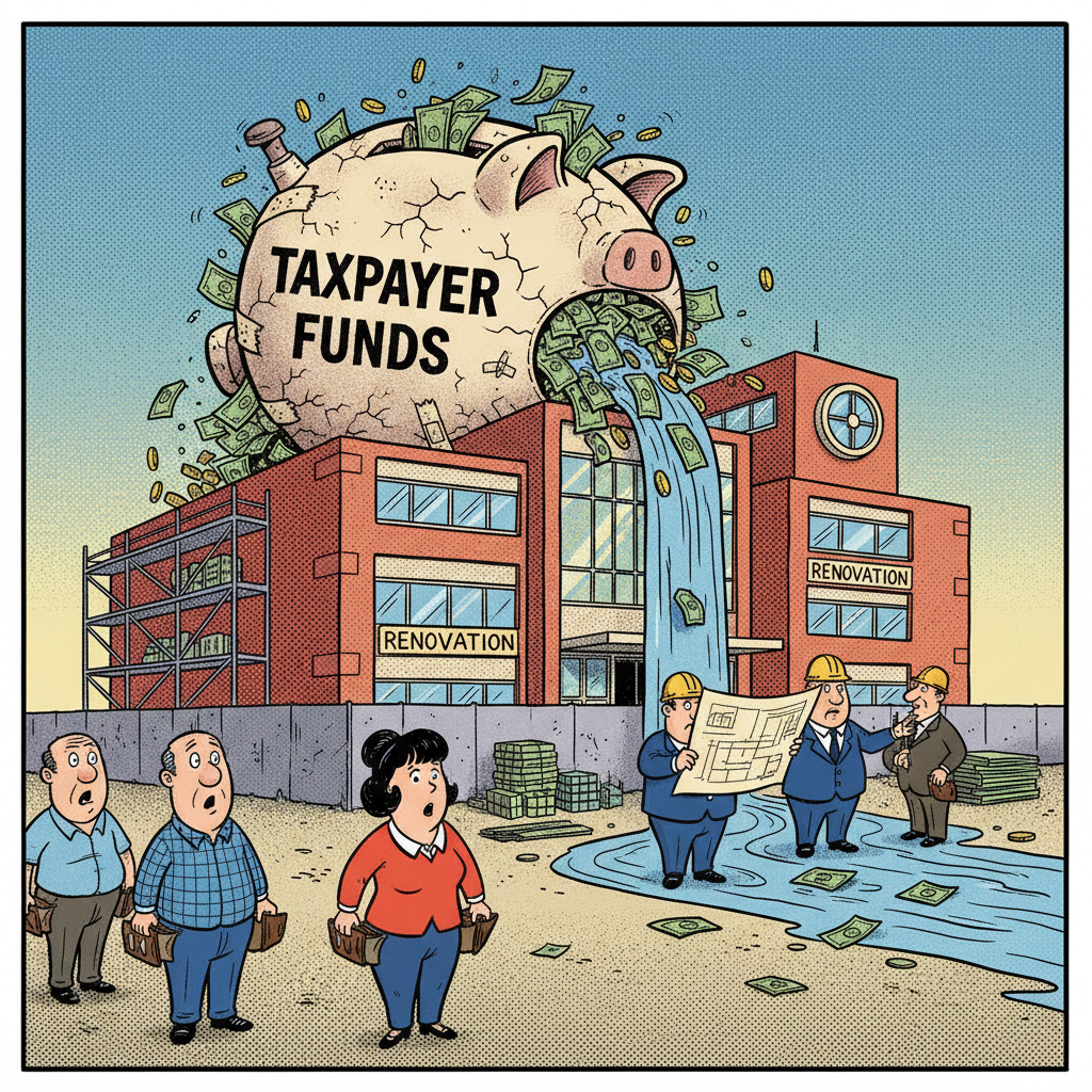 SY HIGH ASKS TAXPAYERS FOR ANOTHER $80M BOND AFTER PREVIOUS 'FIXES' VANISH!