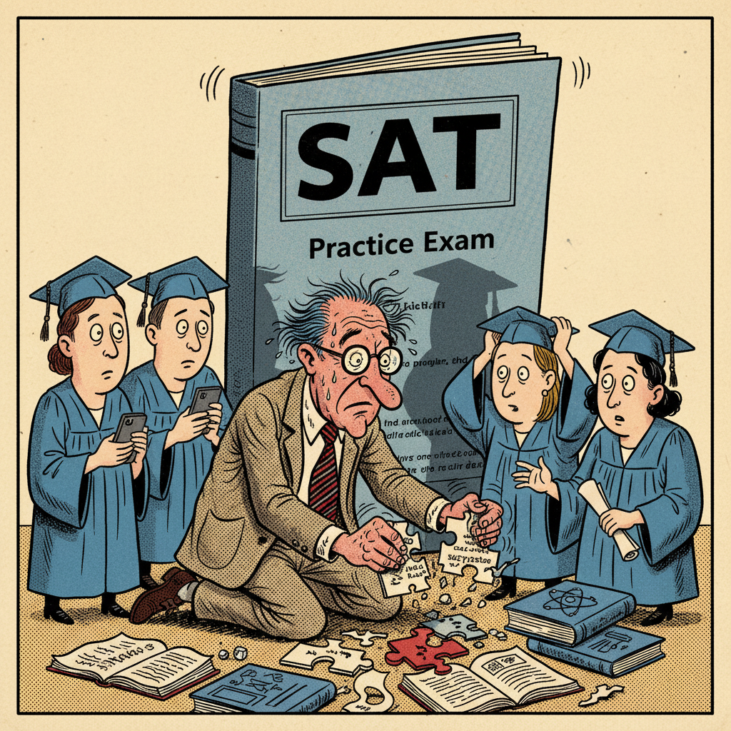 UC PROFESSORS FINALLY SEE LIGHT, DEMAND STANDARDIZED TESTS BACK