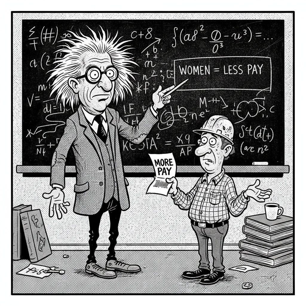 UCSB 'GENDER PAY GAP' STUDY? MORE LIKE 'GENDER BRAIN GAP'!