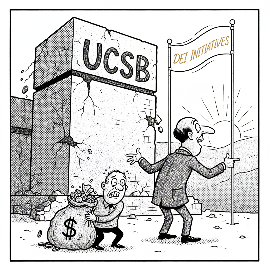 UCSB'S 'BIGGER QUESTIONS' ARE EASILY ANSWERED: IT'S CALLED A BUDGET DEFICIT, DEAR!