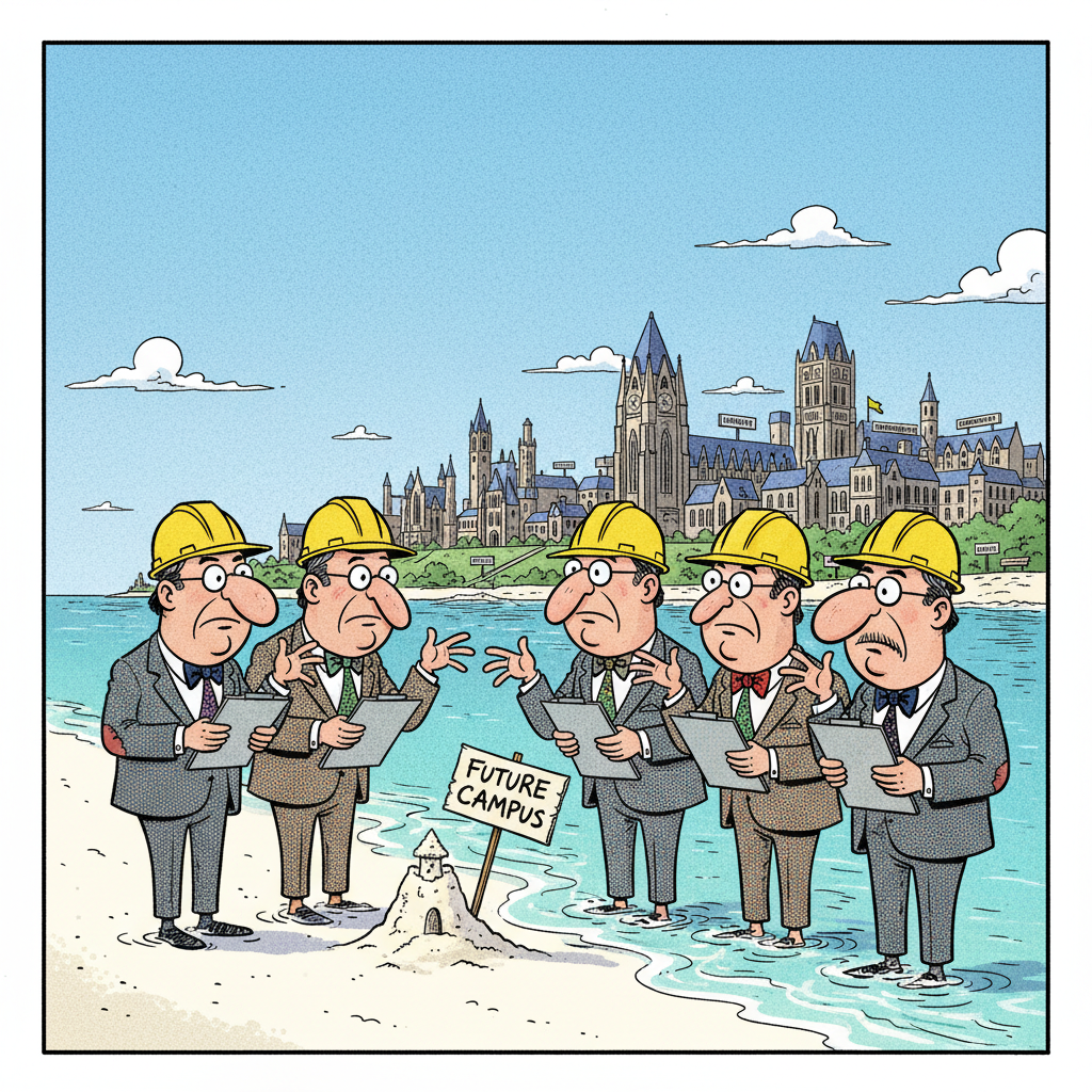 UCSB'S ENDLESS 'PLANNING' FOR SEA RISE: TAXPAYER-FUNDED SANDCASTLE CONTEST?