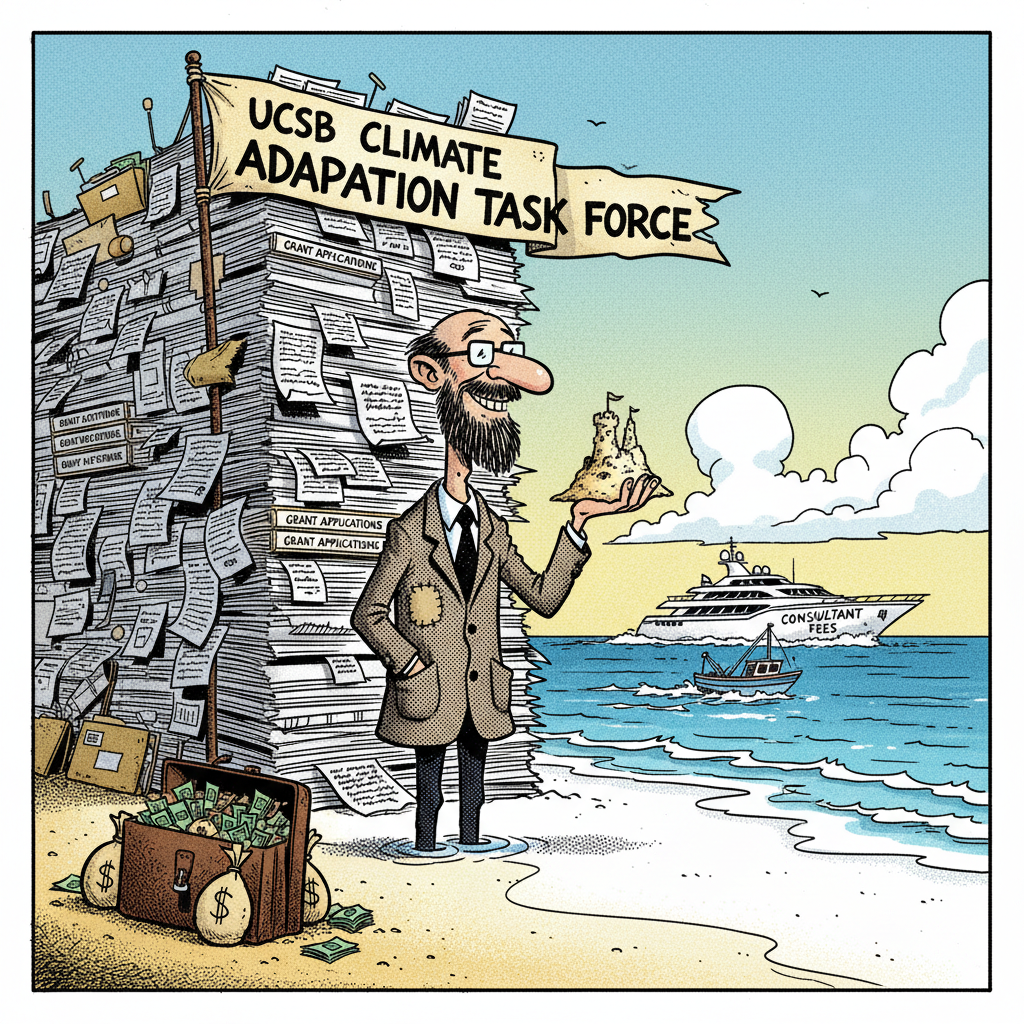 UCSB'S 'SEA-LEVEL RISE' SCAM: TAXPAYER-FUNDED FANTASY LAND
