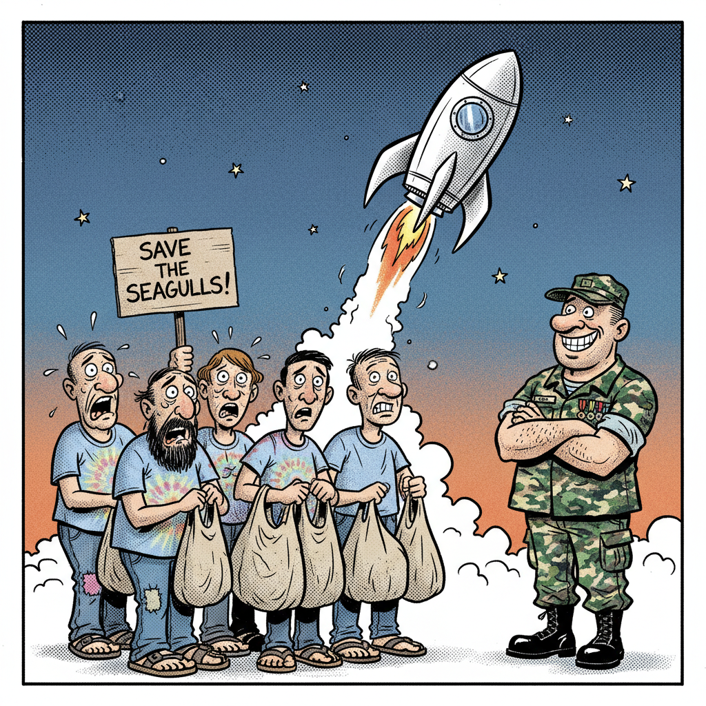 VANDENBERG ROCKET SCARE: LOCAL PROGRESSIVES LOSE THEIR MINDS OVER NATIONAL DEFENSE
