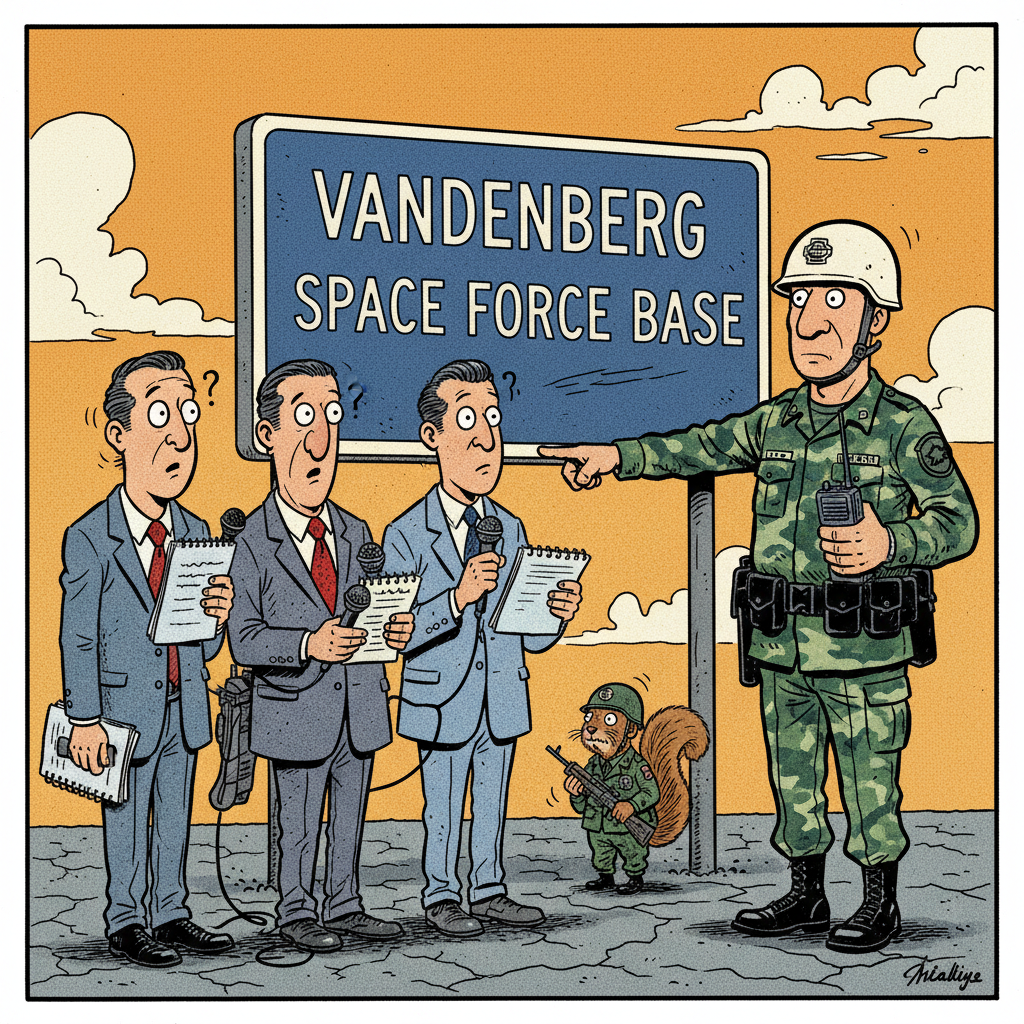 VANDENBERG 'SECURITY' ALMOST SECURES CLOWN CAR OF MEDIA