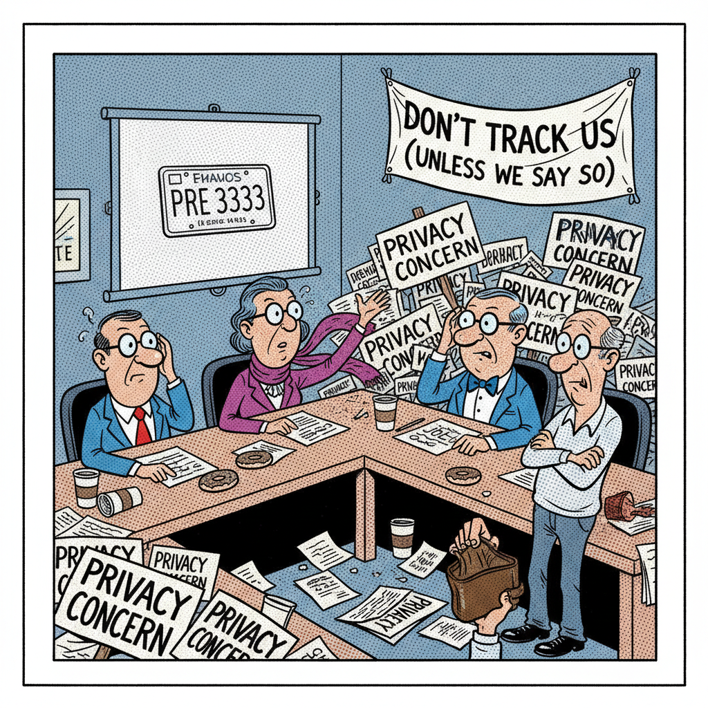 WATCH OUT! CITY HALL 'PROGRESSIVES' ALMOST TRACKED WHO'S PARKING WHERE!